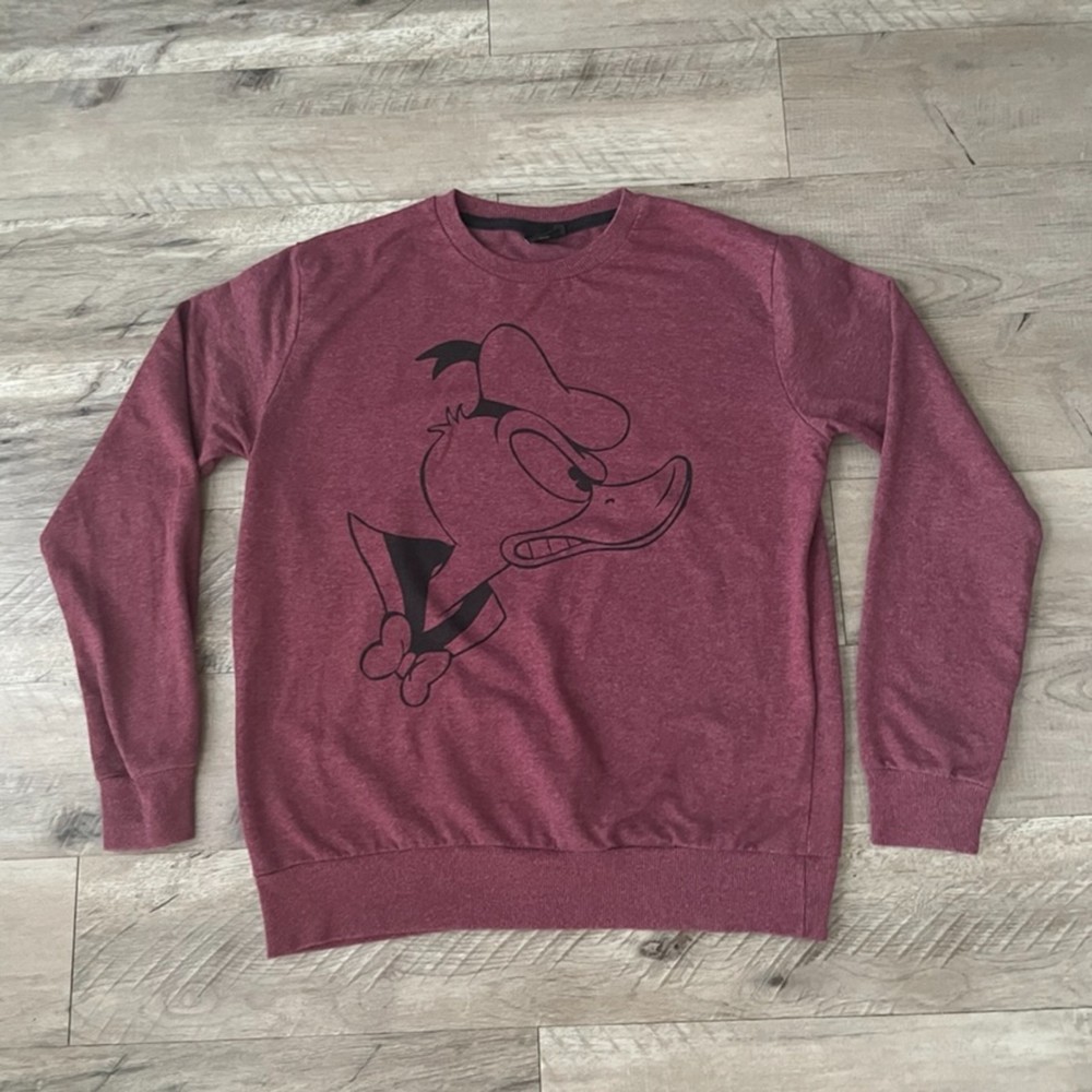 Disney Donald Duck Crewneck Sweatshirt Size XL